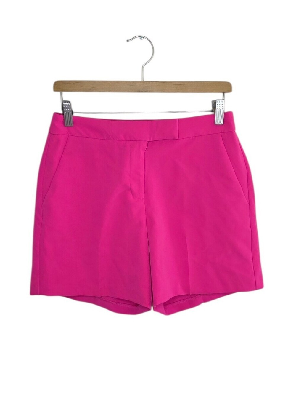 Cato Bright Pink Trouser Shorts 5" Inseam Size 6 NEW